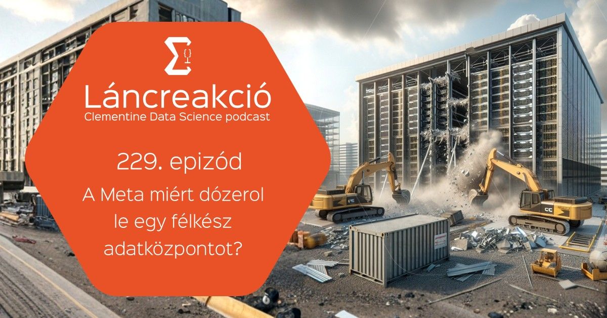 A Meta miért dózerol le egy félkész adatközpontot?